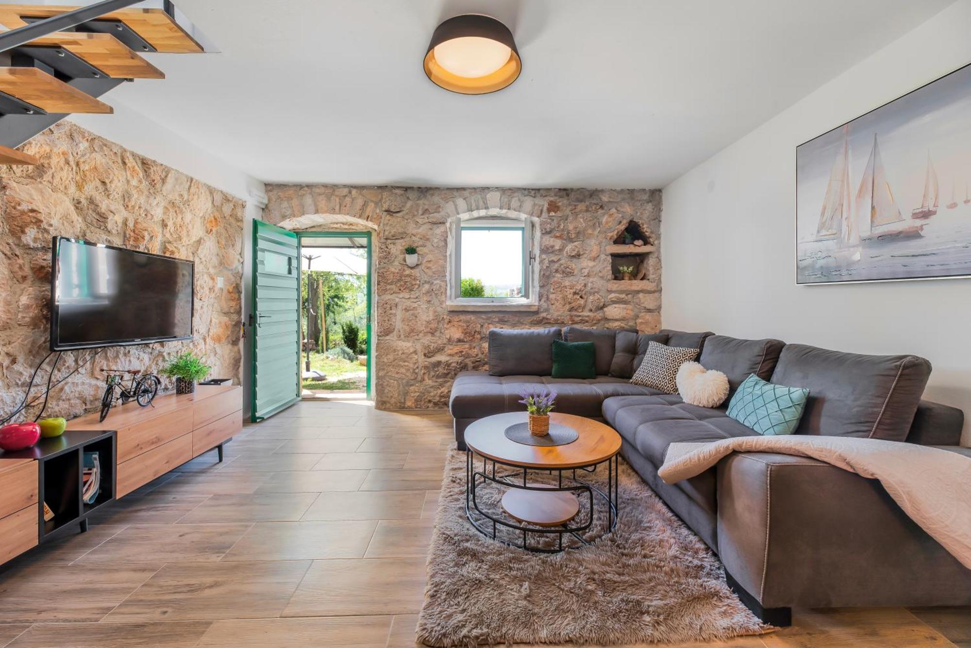 Ventus Green - Stone House Near National Park Paklenica And Sea Селине Экстерьер фото