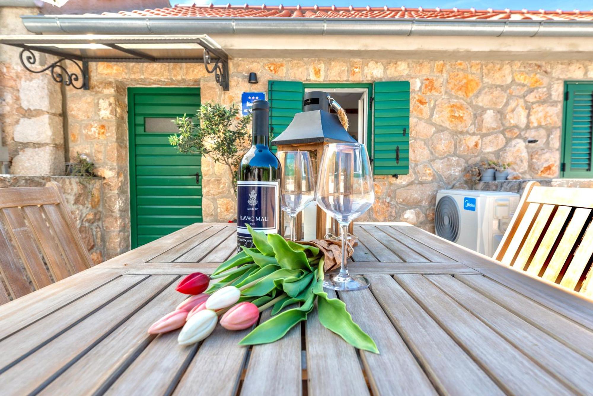 Ventus Green - Stone House Near National Park Paklenica And Sea Селине Экстерьер фото